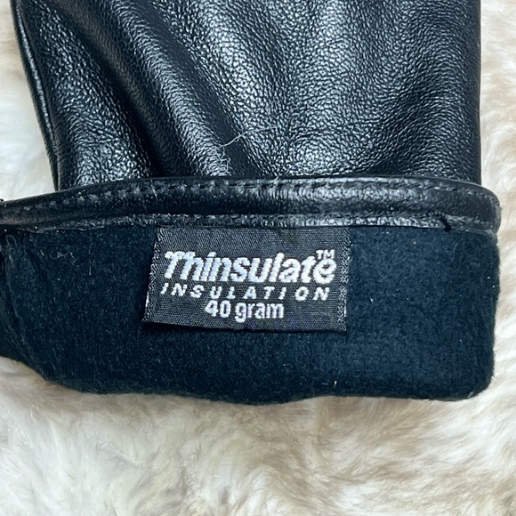 3M Thinsulate Leather Gloves with Lining, sz. L - Picture 4 of 5